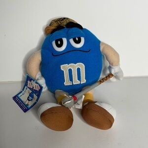 Blue‎ m&m golf plushie